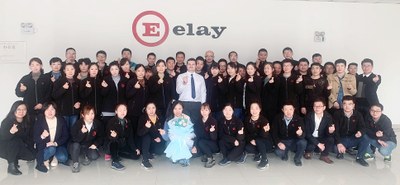 Elay China team has received its new managing Director